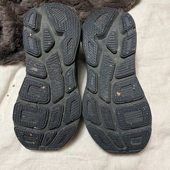 SOLD HOKA ONE Bondi 7 Triple Black Women's Running Shoes 1110531 BBLC SZ 9.5 - Picture 4 of 6
